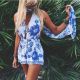 Printed Romper