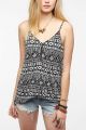 Printed Zip Cami