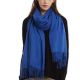Accessoire Top Tendance - Cashmere Scarf Shawl Women Men Very Soft Solid Color (+20 Colors) (Royal Blue)