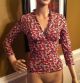 BCBGMaxAzria - Pink 3/4 Ruch Blouse (2003)