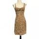 BCBGMaxazria - Silk Ribbon Embroidered Floral Dress