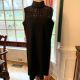 Lafayette 148 New York - Neoprene Laser-Cut Black Dress