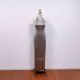 LausenCrafts - Dark Silver Satin Slip Dress