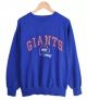 Logo7 - Vintage 1990's NFL New York Giants Sweatshirt in Blue