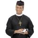 Net Toys - Priest Hat Calotte Felt Carnival Hat Fancy Dress Costume Accessory