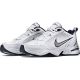 Nike - Men's Air Monarch IV (4E) Running Shoes - White / Metallic Silver / Midnight Navy