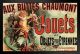Poster Foundry - Aux Buttes Chaumont Jouets Jules Cheret Art Print Black Wood Framed Poster 14x20