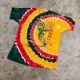 1996 Grateful Dead Lithuania Basketball Team Liquid Blue Tee Shirt