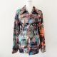 Rare Vintage 70s Retro Horse Print Blouse