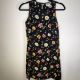 Vintage 80's 90's Skylar Blue Midi Dress Floral Print