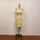 Yellow Embroidered Dress