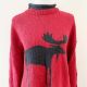 vin­tage - 90s Red Moose Sweater