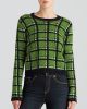 Prudence Plaid Reversible Sweater