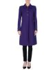Purple Coat with Gold Buttons