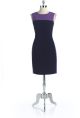 Purple Emory Colorblock Sheath Dress