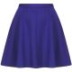 Purple Scuba Skater Skirt