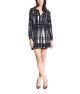 Rava Plaid Silk Dress