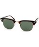 RB3016 Clubmaster W0366 Mock Tortoise & Arista Gold Sunglasses
