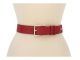 red leather belt
