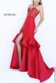 Red Strapless Sweetheart Mermaid Gown