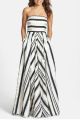 Ribbon Striped Dress