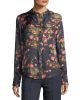Rusak Floral-Print Silk Shirt