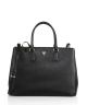 Saffiano Lux Double-Zip Tote