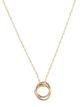 Selena Gold Circles Necklace