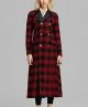 Shadow Plaid Maxi Sergeant Coat