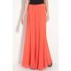 Sheer Chiffon Maxi Skirt