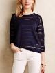 Sheer Stripe Pullover