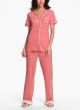 Short Sleeve Knit Pajamas
