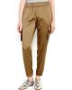 Silk Blend Cargo Pants