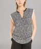silk sleeveless blouse