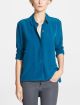 Silk Trim Contrast Placket Henley