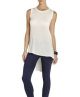 Sleeveless Asymmetrical T-Shirt