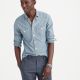 Slim selvedge Japanese chambray utility shirt
