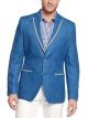 Solid Linen Slim-Fit Blazer