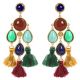 Spice Market Teardrop Earrings in Multi
