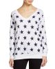 Stars Raglan V-Neck Sweatshirt