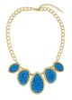 Stone Bib Necklace