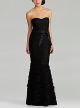 Strapless Ruched Gown