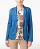 Stretch Denim Blazer