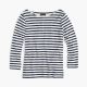 STRIPED BOATNECK T-SHIRT