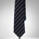 Striped Silk Satin Tie