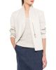 Structured Linen-Blend Jacket