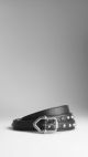 Studded Leather Belt