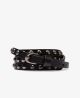 Studded Skinny Belt