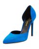 Suede d'Orsay Pump, Blue