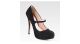 Suede Mary Jane Pumps